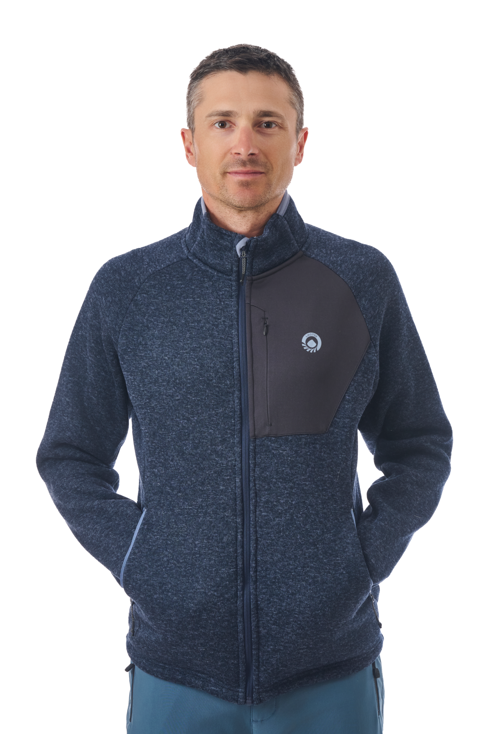 Polaire zippée ADLER pour sports outdoor