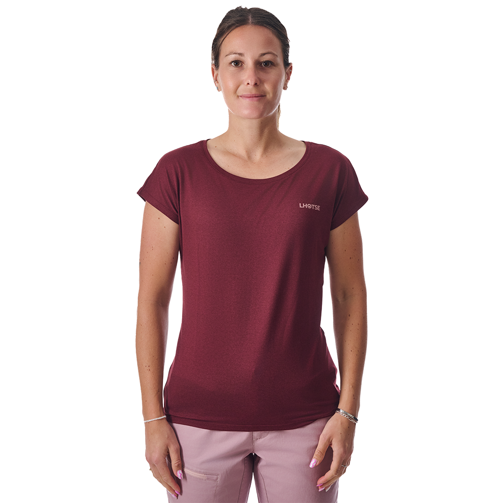 T-SHIRT-SELENA-MAHOGANY-PORTE-FACE