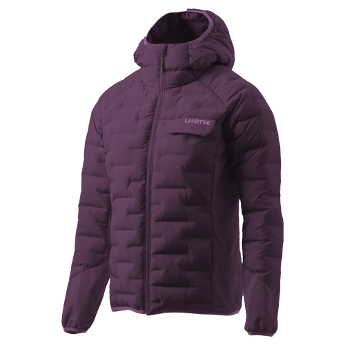 Veste bi-matière Nikita Grape
