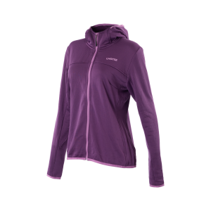Polaire stretch en grid pour femme et la pratique du sport outdoor