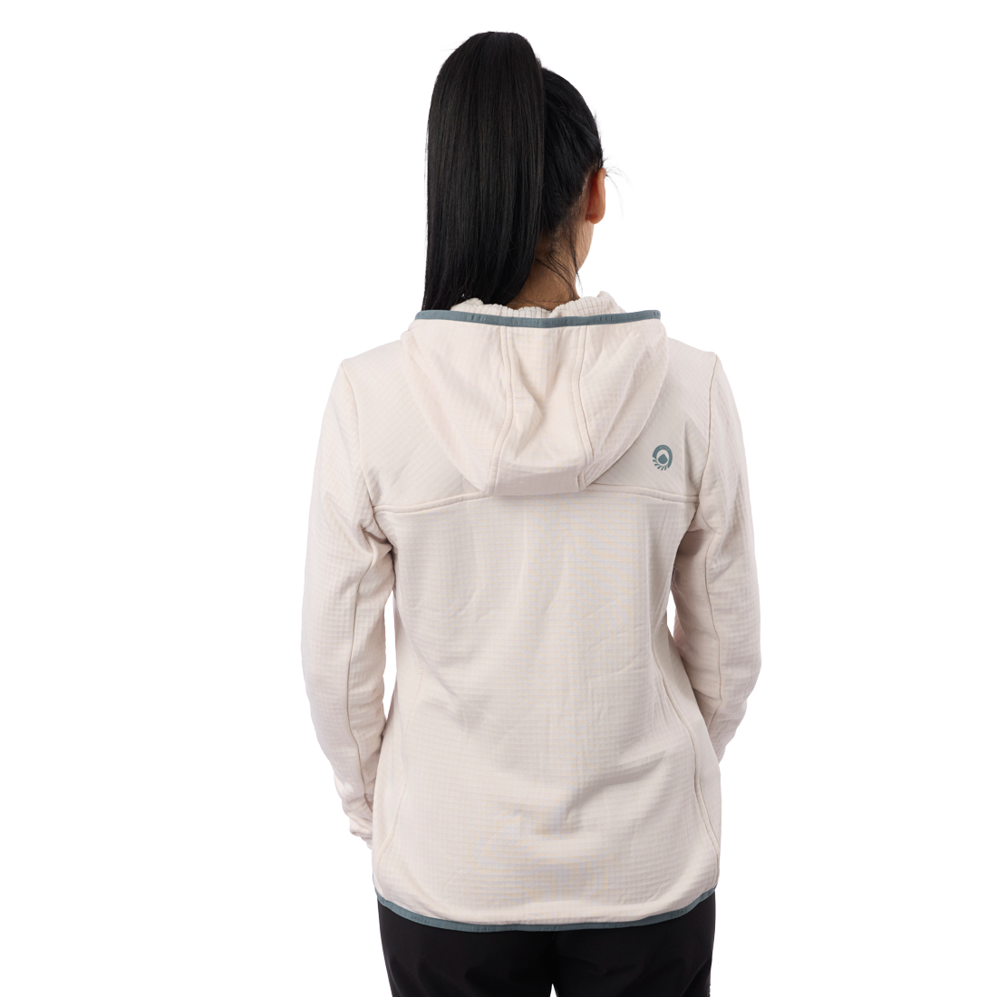 Polaire stretch en grid pour femme et la pratique du sport outdoor